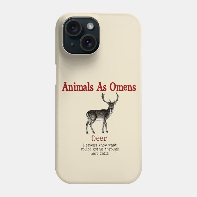 ANIMAL OMEN DEER Phone Case by RangerScots