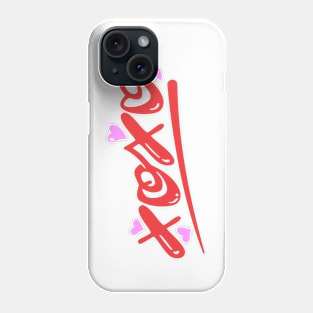 Hugs and Kisses xoxo - Valentine's Day Phone Case