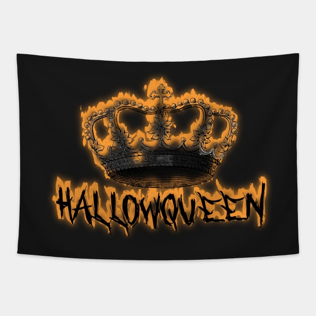 HALLOWQUEEN Tapestry by SmartCraftCo