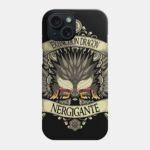 NERGIGANTE - LIMITED EDITION Phone Case by Exion Crew
