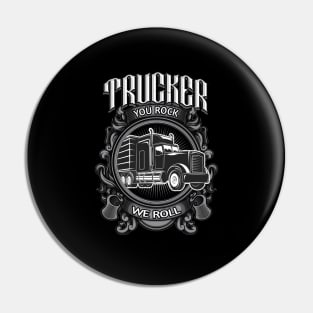 Truck Driver Gifts Sayings Trucker Pin