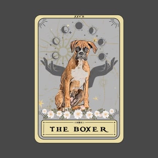 Boxer Dog Tarot Card, Boxer dog lover T-Shirt