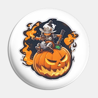 The Pupkin of Halloween Pin