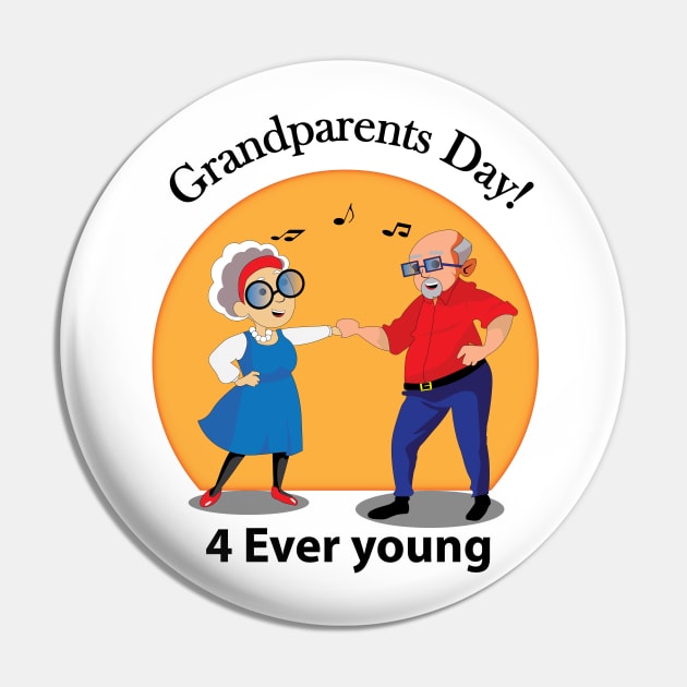 Grandparents Day Pin by GilbertoMS