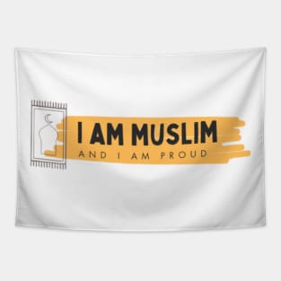 I Am Muslim and I Am Proud Tapestry