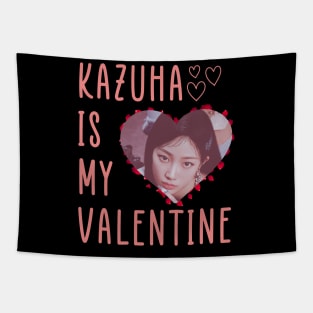 Kazuha Is My Valentine Le Sserafim Tapestry