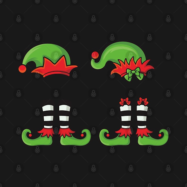 Little Christmas Elves by pmuirart