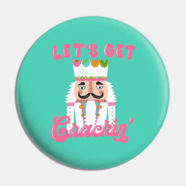 Let's Get Cracking Pin by createdbyginny