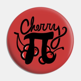 Pi Day Cherries Pin