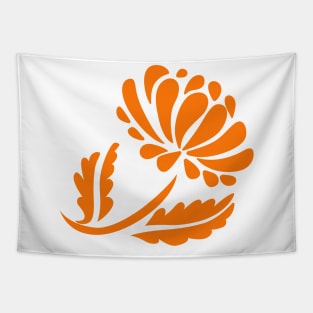 November Chrysanthemum symbol Tapestry