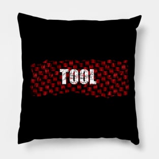 Tool Ripped Flannel Pillow