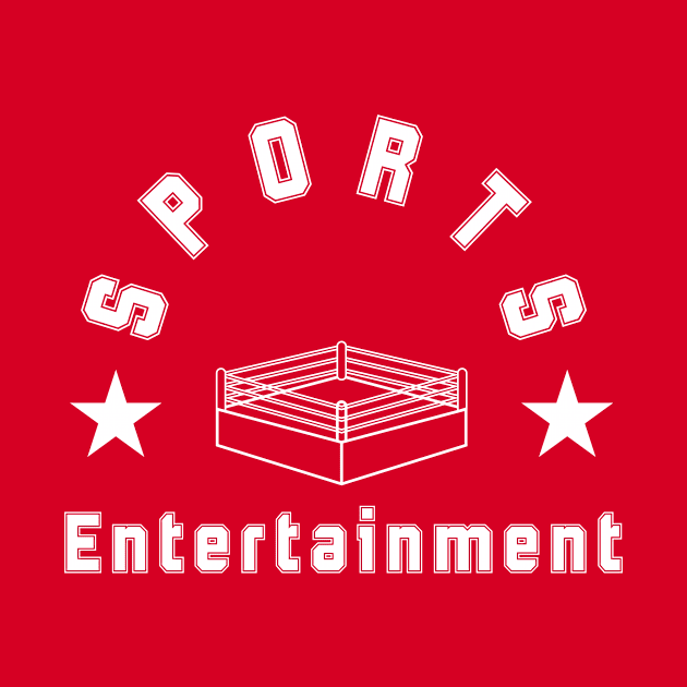 Sports Entertainment Wrestling Shirt by Elbow Drop Art