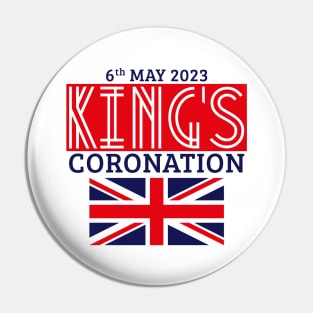 King’s Coronation, 6th May 2023 (Red) Pin