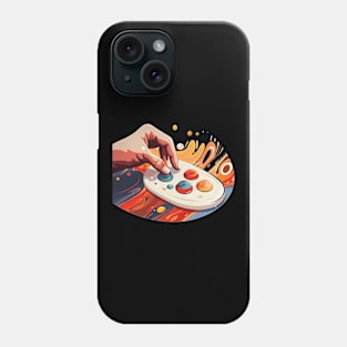 Painting with knobs - Music production Phone Case