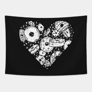 Donut Heart Tapestry