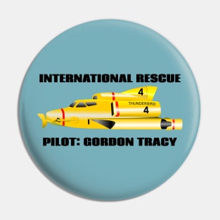 Thunderbird 4 pilot Gordon Tracy Pin