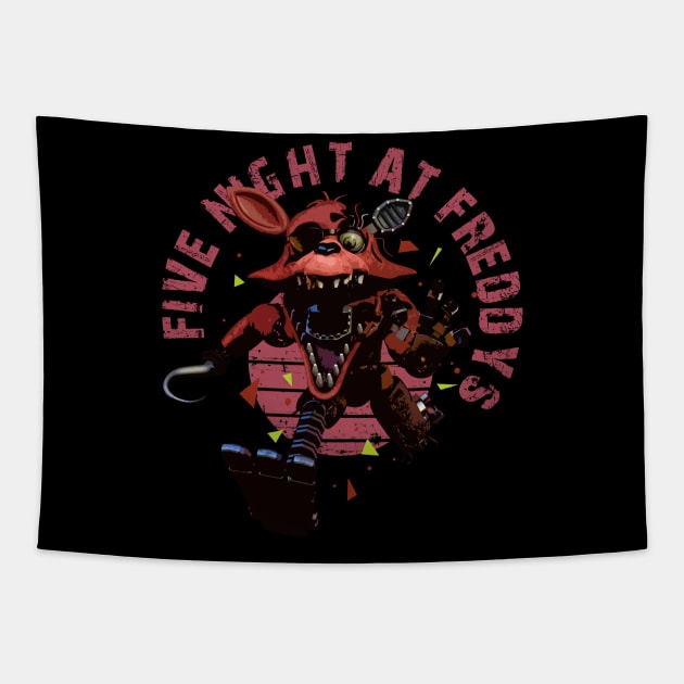 FNaF Run Tapestry by LegendDerry