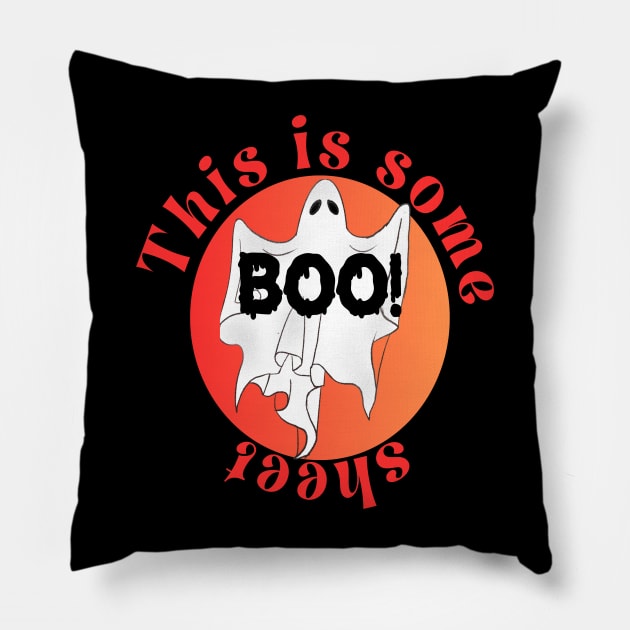 this is some boo sheet Pillow by ahlama87