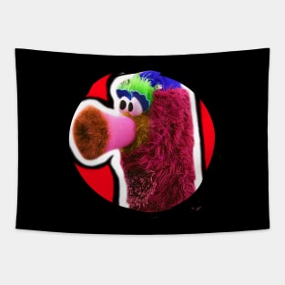 Phillies Phanatic Mascot Tapestry