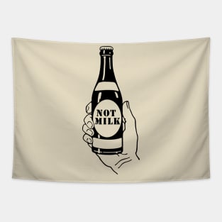 this is not milk Tapestry