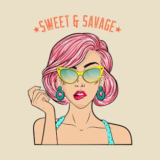 Sweet and Savage Tees T-Shirt