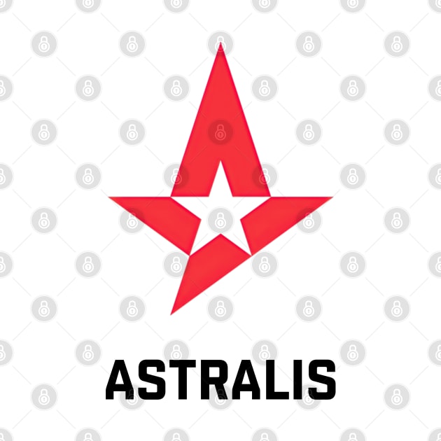 Astralis Team Logo White Edition by uppermosteN