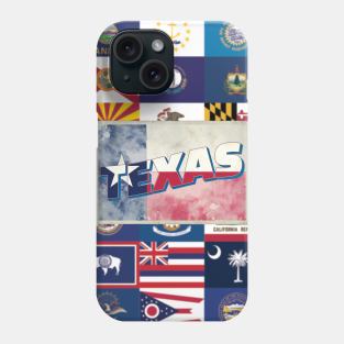 Texas vintage style retro souvenir Phone Case