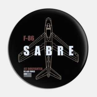 F-86 Sabre Pin