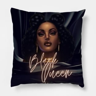 black queen Pillow