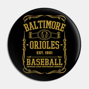 Vintage Orioles American Baseball Pin