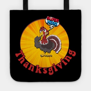 Super hero turkey Tote