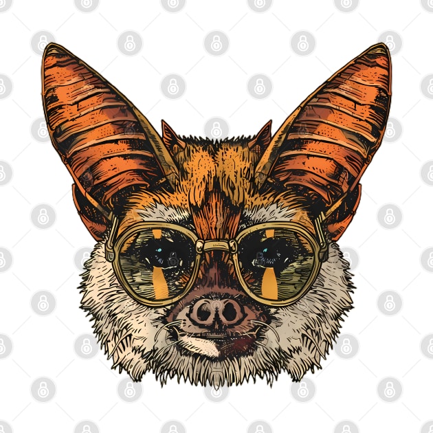 Furry Fashionista: The Bat with Specs Appeal! by Carnets de Turig