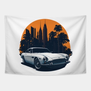 Aston Martin Classic Car Tapestry