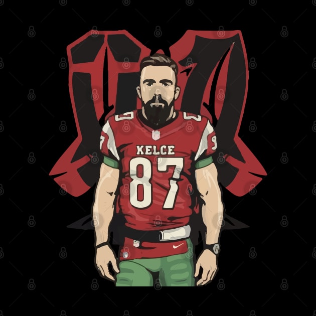 Travis Kelce by InspiredByTheMagic