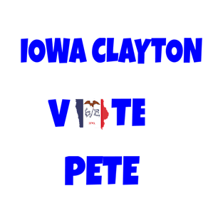 Iowa Clayton for Buttigieg T-Shirt