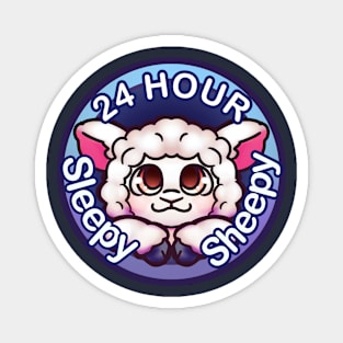 24 hour sleepy sheepy Magnet