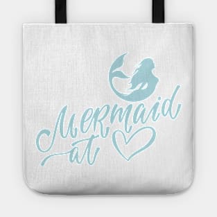 Mermaid club quote cute ocean graphic Tote