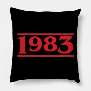 1983 - Stranger Things Pillow