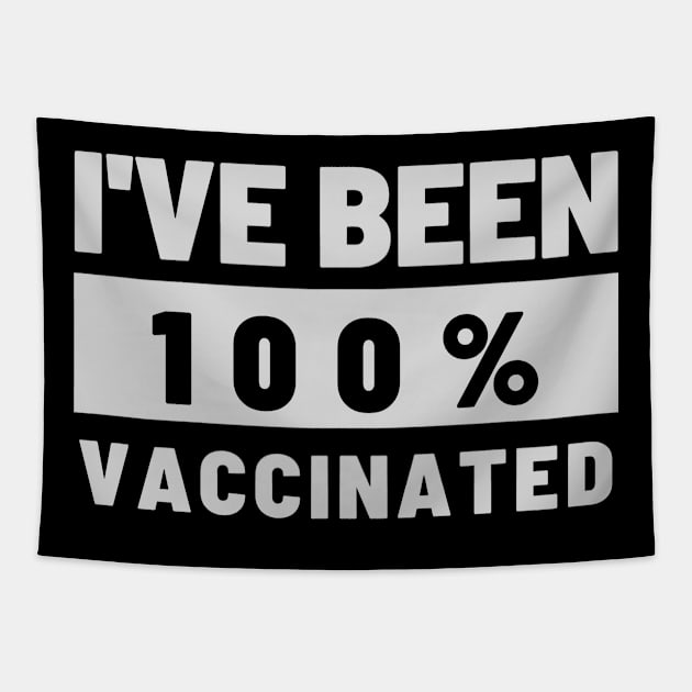 I Have Been Vaccinated Tapestry by emhaz