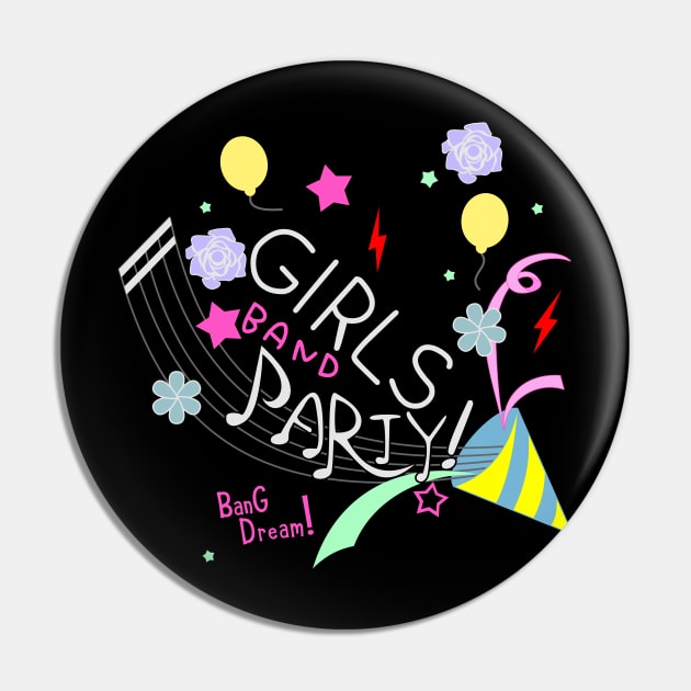 Garuparty Ikebukuro 2019 Black Pin by naderu