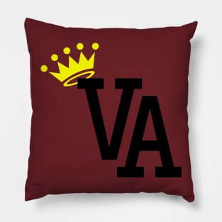 King of Virginia VA by AiReal Apparel Pillow