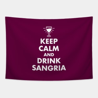 Keep Calm and Drink Sangria Tapestry