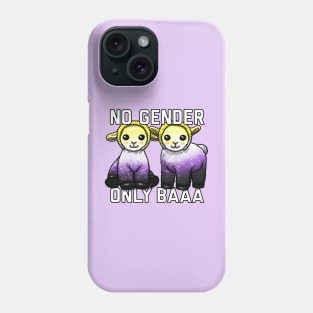 No Gender Only Baaa Phone Case