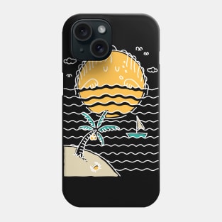 Sun Sleep (for Dark Color) Phone Case