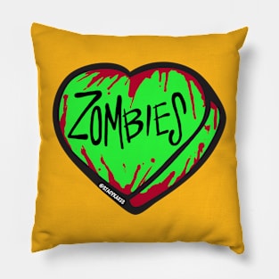 Zombie Heart Pillow