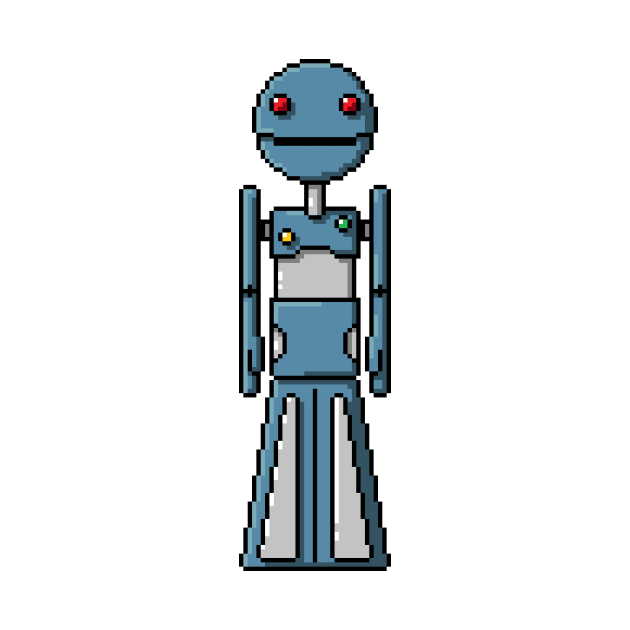 Pixel Robot 222 by Vampireslug