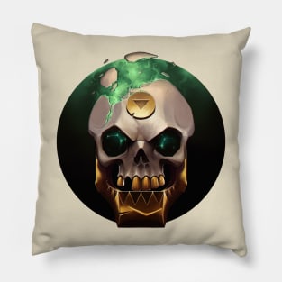 Broken Skull Pillow