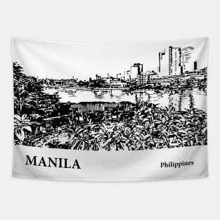 Manila - Philippines Tapestry