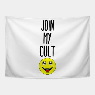 Join My Cult Tapestry