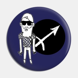 Sagittarius Zodiac Man, Sagittarius Guy Pin